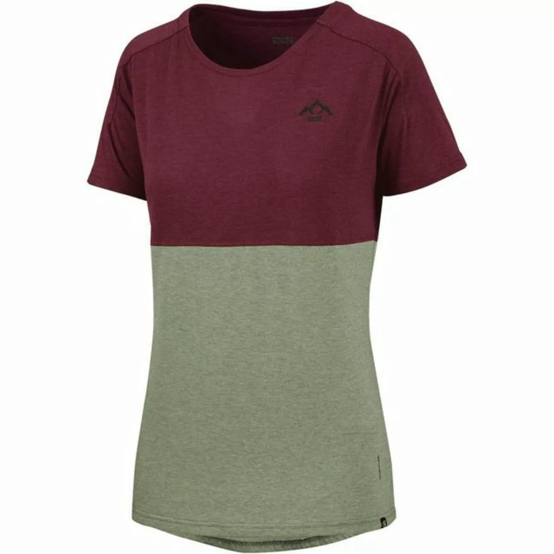 IXS T-Shirt T-Shirts iXS Flow Women Tech Tee Mountain raisin-olive 38 - M- günstig online kaufen