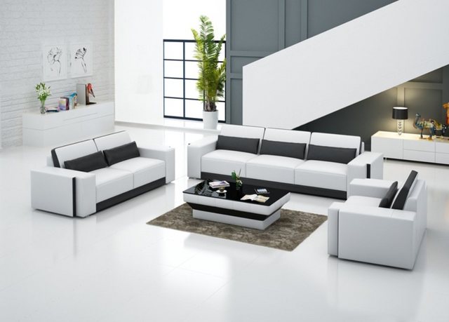 JVmoebel Sofa Premium Luxus 3+2+1 Couchgarnitur moderne Möbel Neu, Made in günstig online kaufen