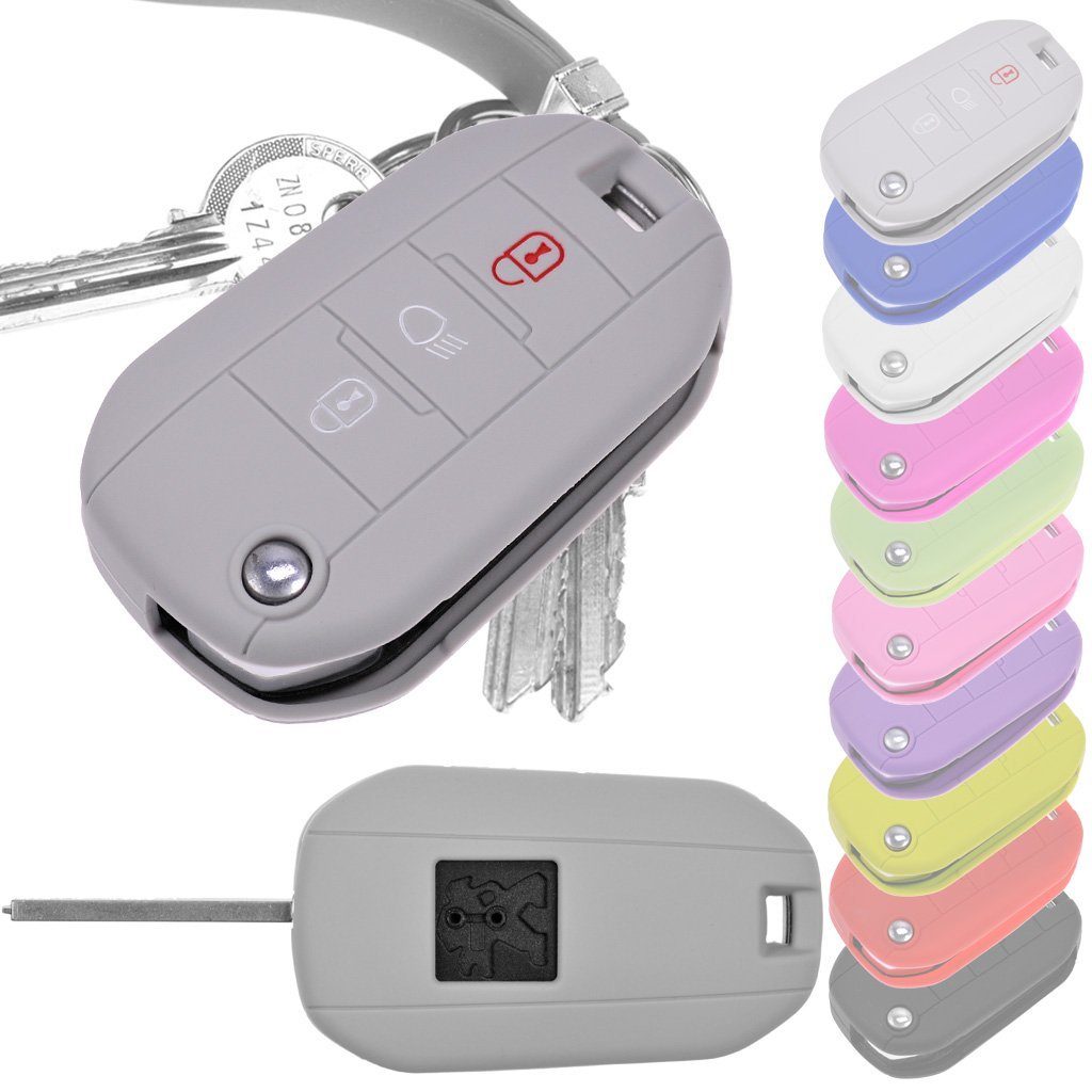 mt-key Schlüsseltasche Autoschlüssel Softcase Silikon Schutzhülle günstig online kaufen