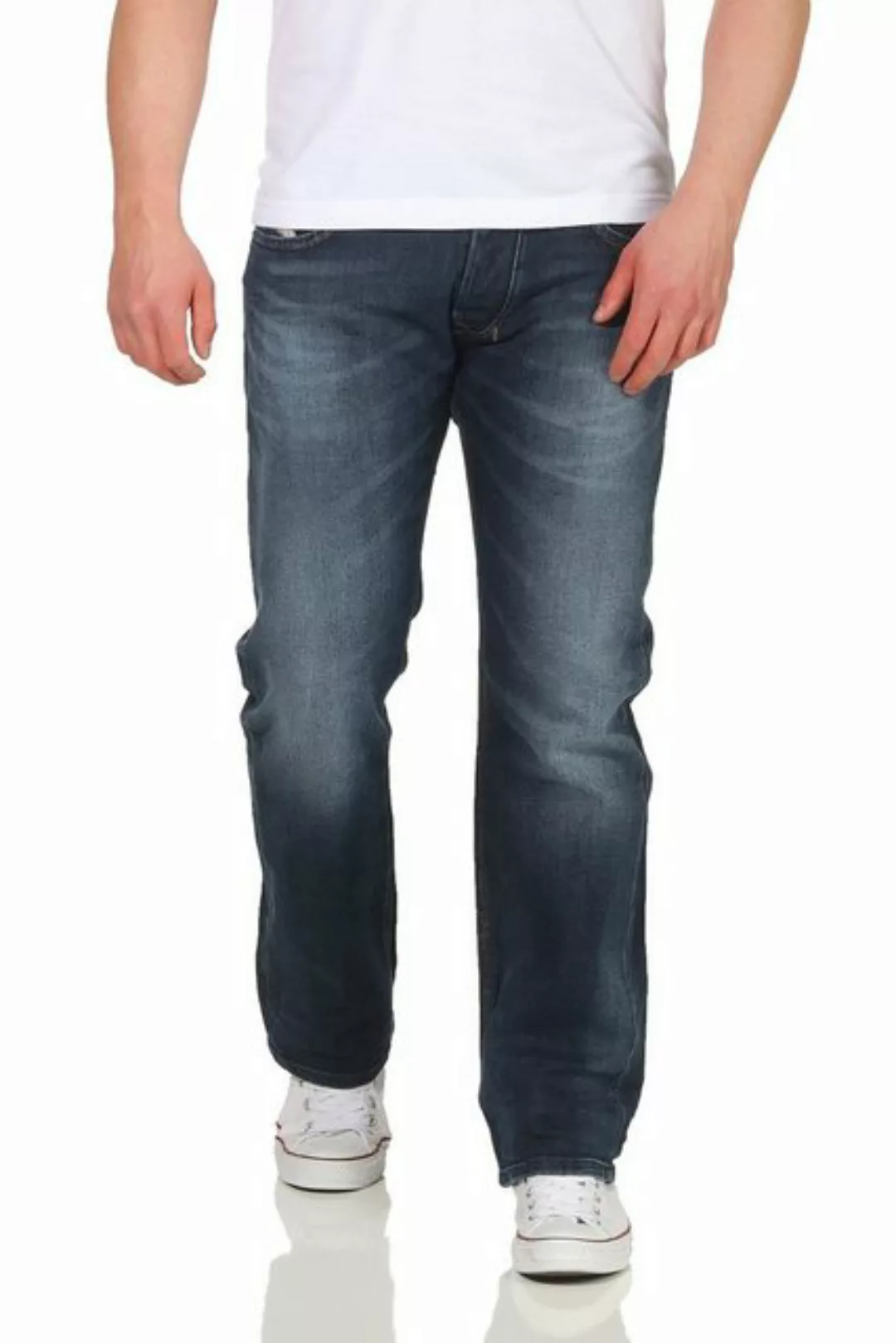 Diesel Gerade Jeans Diesel Herren Jeans LARKEE 084KW Dezenter Used-Look, Ba günstig online kaufen