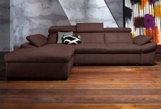 exxpo - sofa fashion Ecksofa "Salerno, klassisch modernes Funktionssofa, ho günstig online kaufen