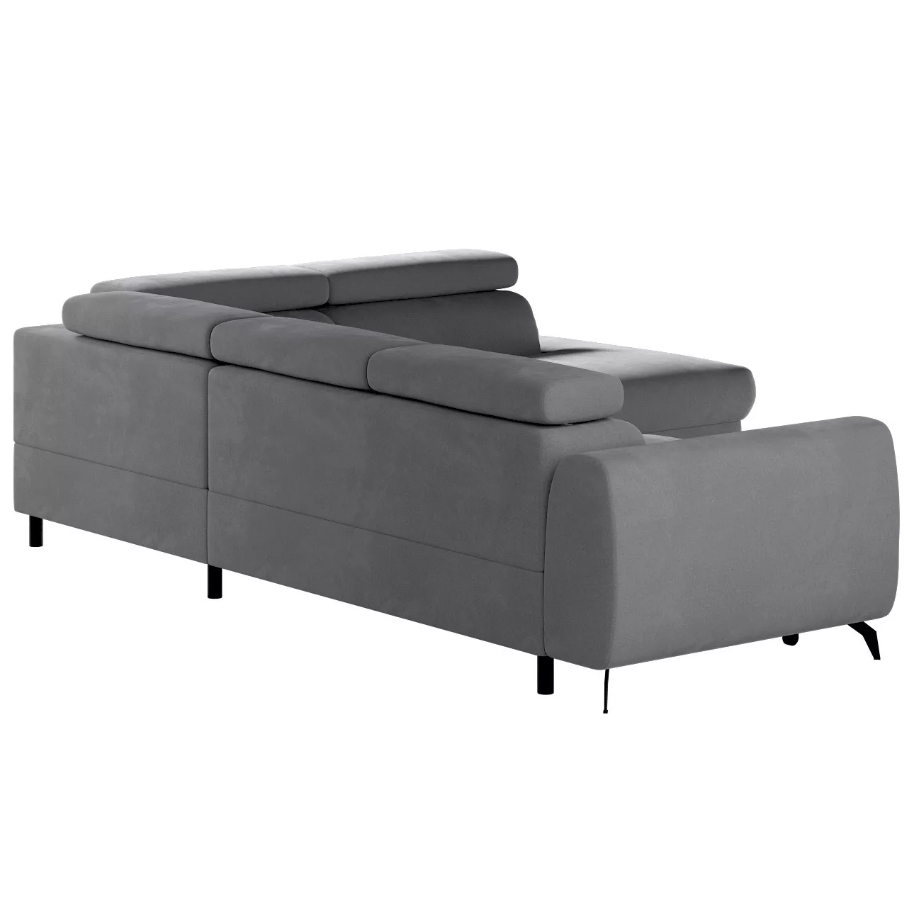 Ecksofa Leo, grau, 268x201x93, Polsterstoffe (CL91) günstig online kaufen