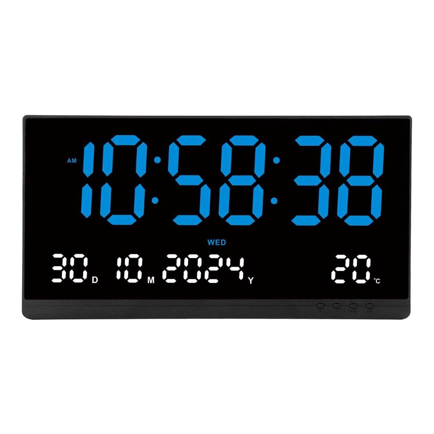 MODFU Wanduhr 15,5 Zoll LED Digital günstig online kaufen