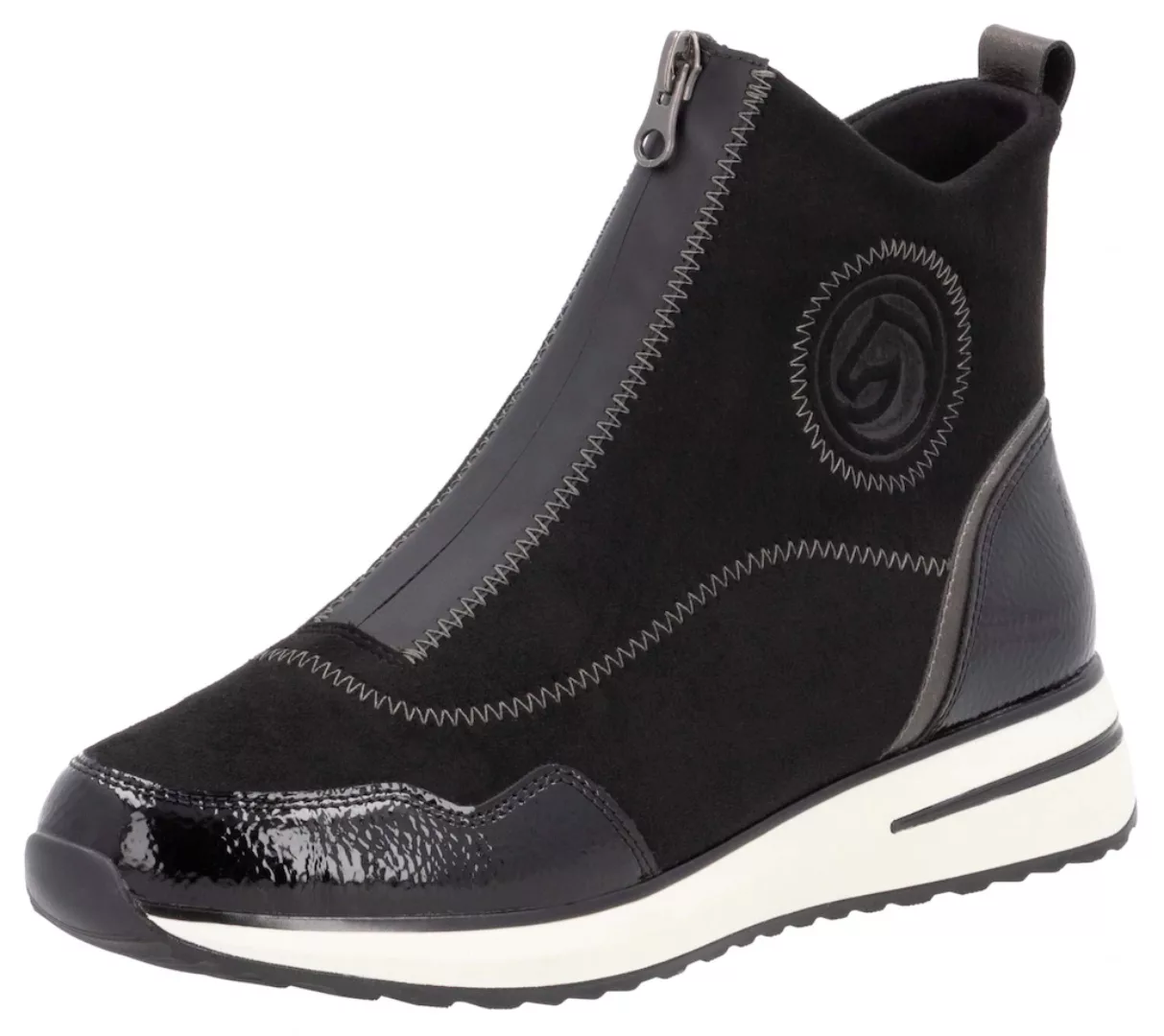 Remonte Slip-On Sneaker, Keilabsatz, Boots, Stiefelette mit praktischer Anz günstig online kaufen