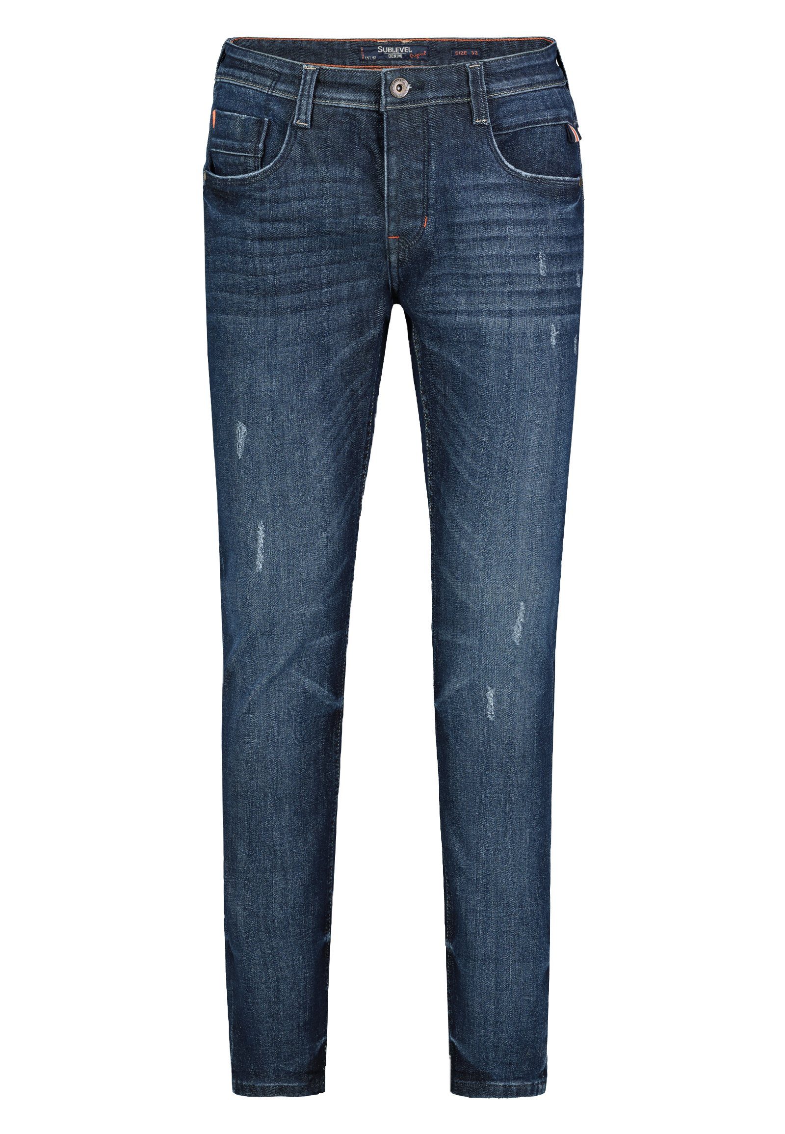 SUBLEVEL Slim-fit-Jeans Sublevel Herren Jeans Hose günstig online kaufen