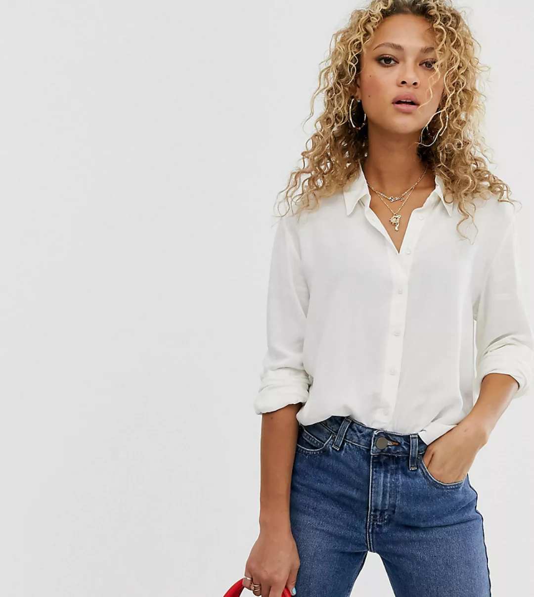 JDY – Hemd in Weiß günstig online kaufen