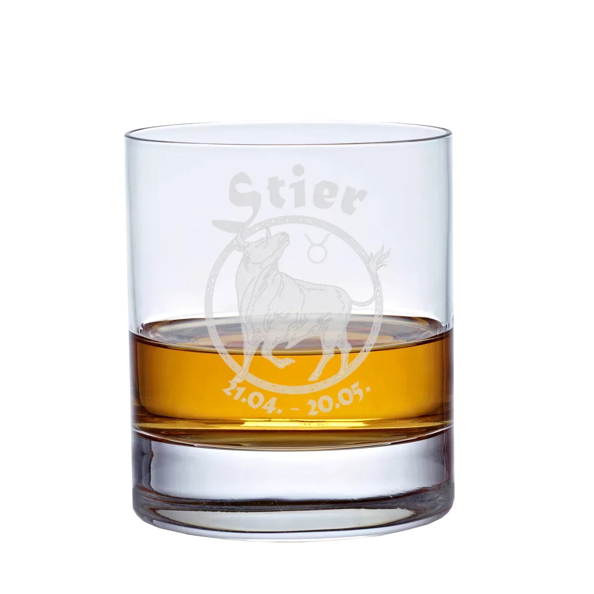 Whiskyglas (320ml) mit Sternzeichen Waage günstig online kaufen