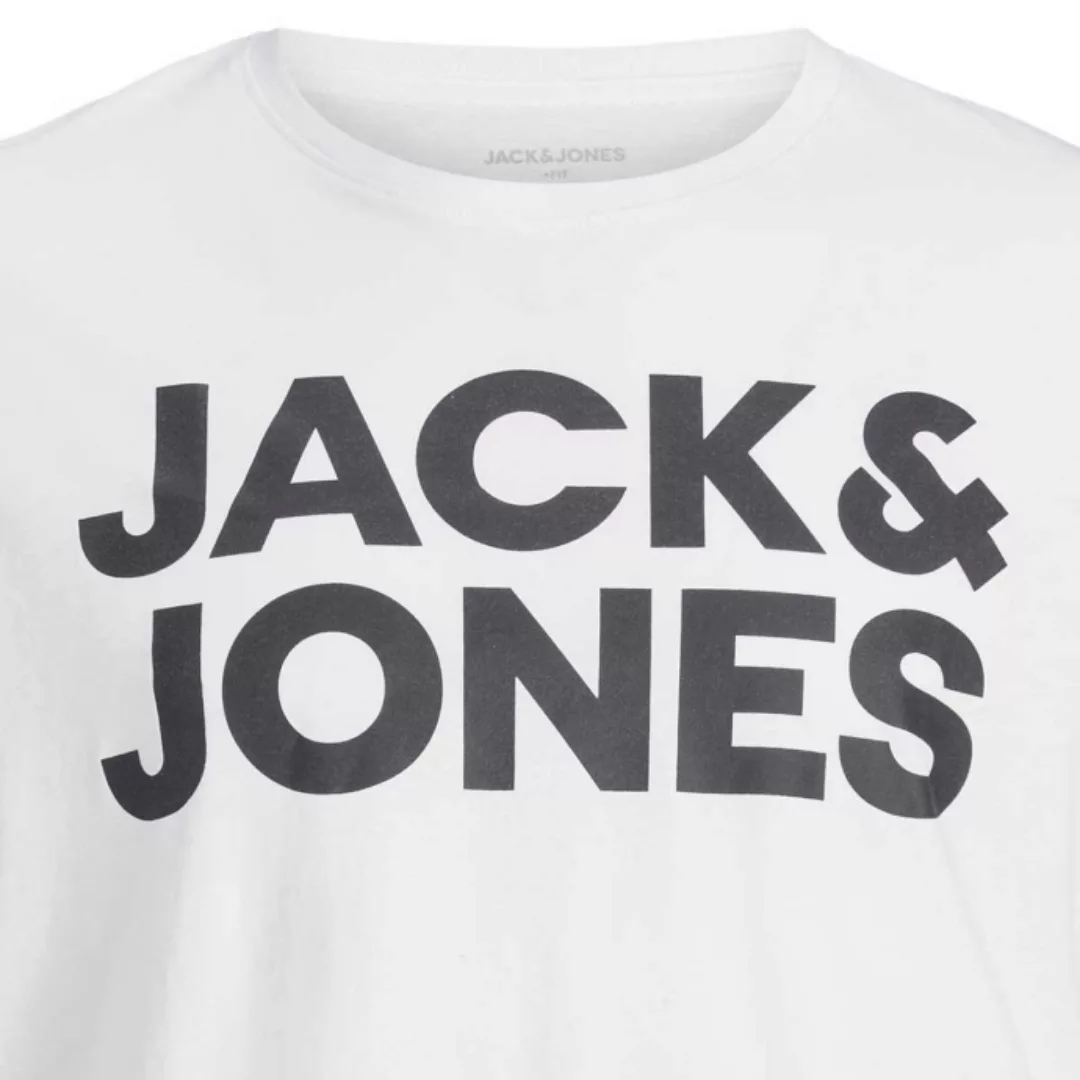 Jack & Jones Herren Rundhals T-Shirt JJECORP LOGO - Regular Fit Plussize günstig online kaufen