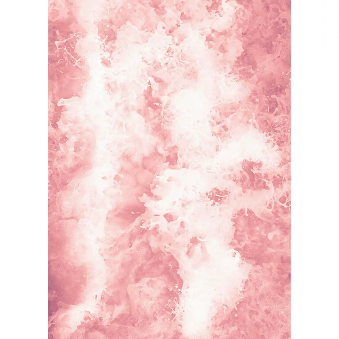 Komar Wandbild Pink Bubbles Abstrakt B/L: ca. 50x70 cm günstig online kaufen