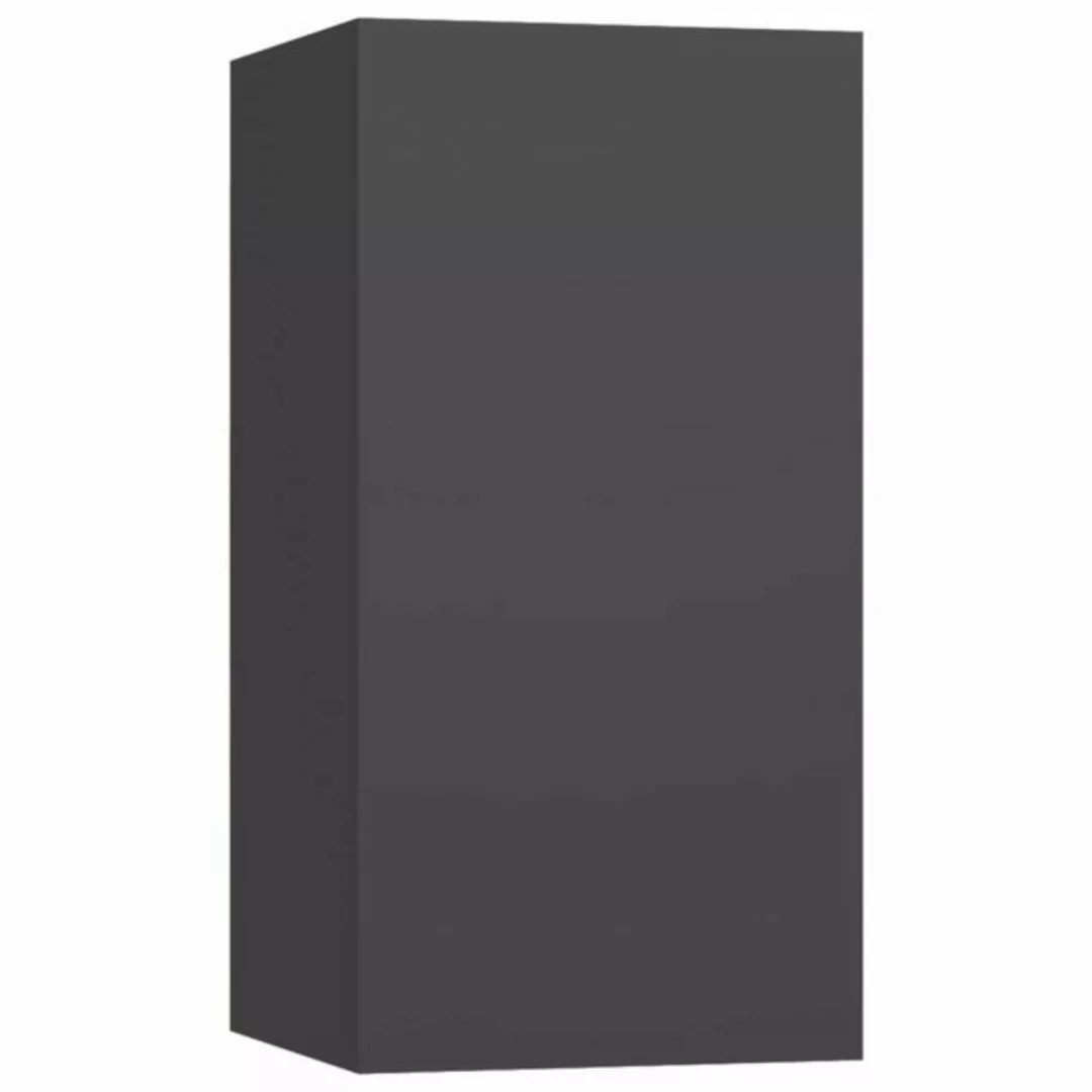 vidaXL TV-Schrank TV-Schrank Grau 30,5x30x60 cm Spanplatte Lowboard günstig online kaufen