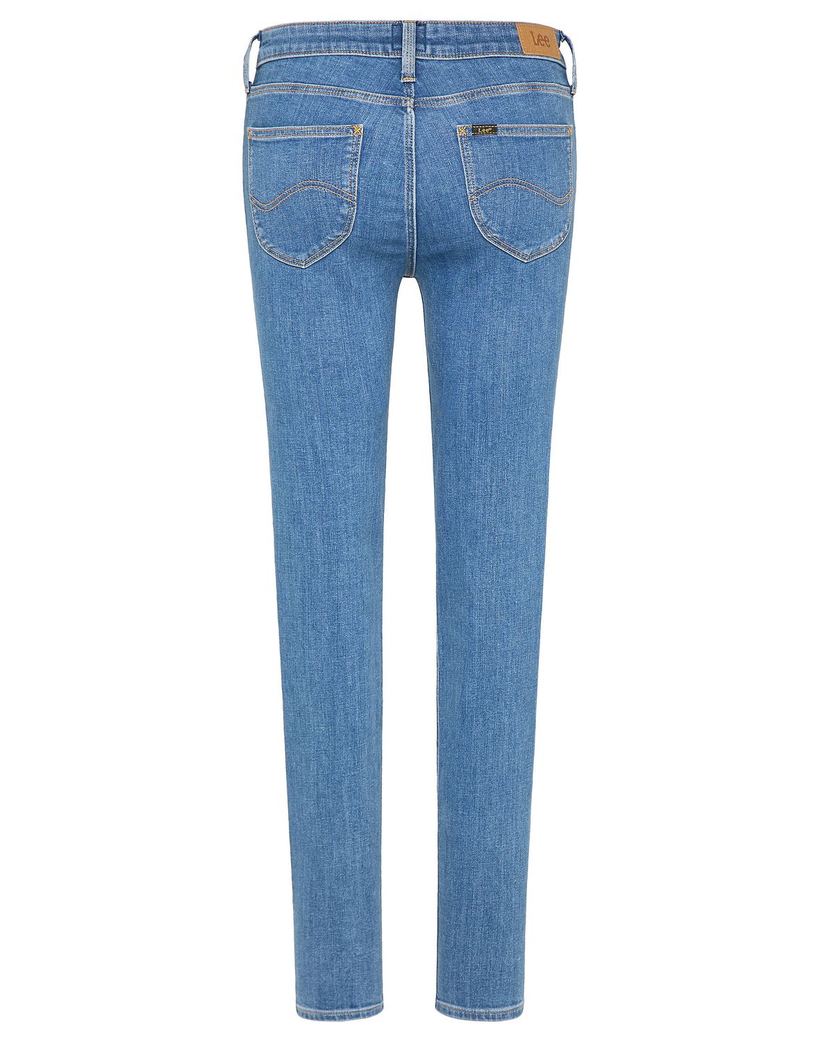 Lee Damen Jeans Scarlett - Skinny Fit - Blau - Mid Lexi günstig online kaufen