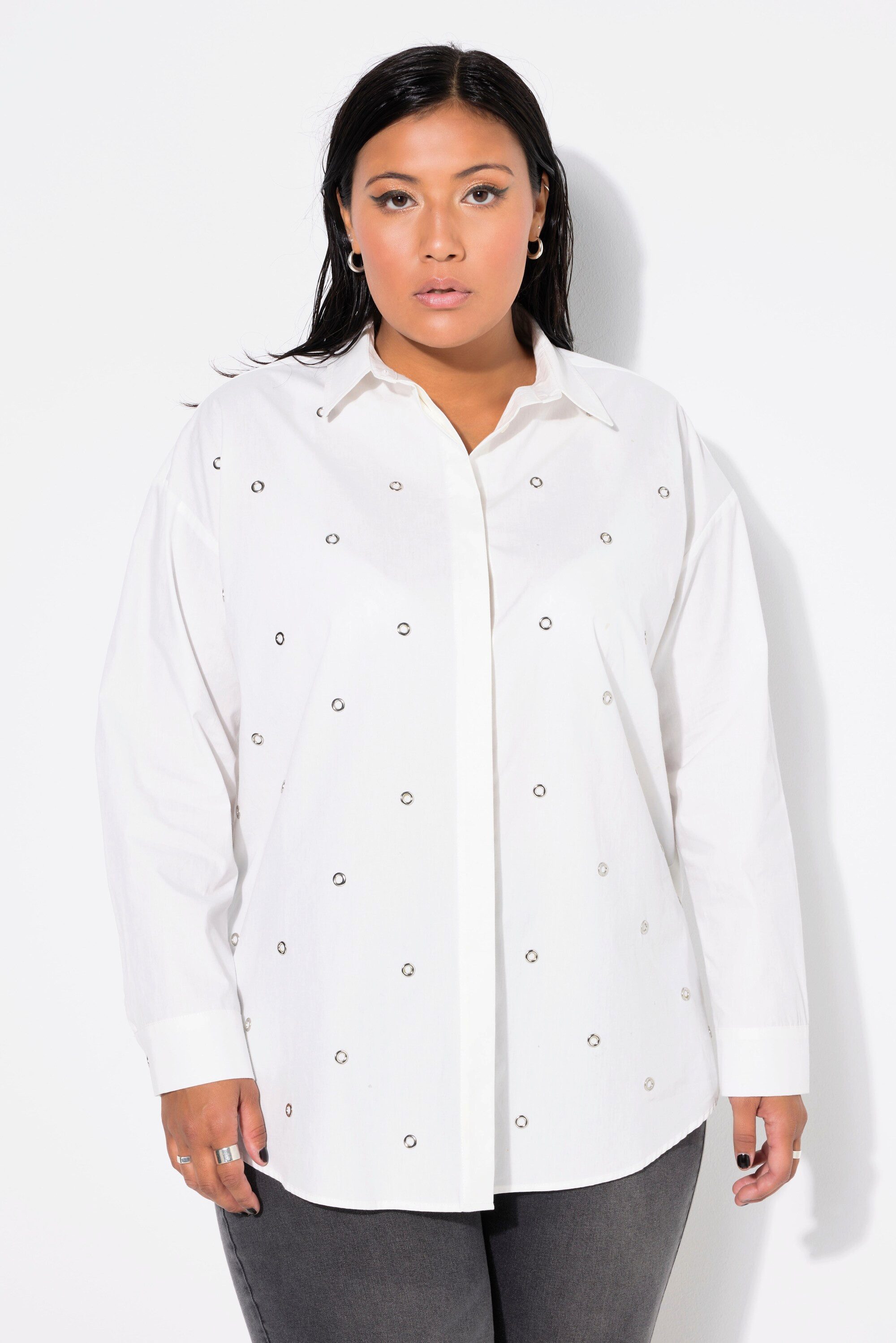 Studio Untold Hemdbluse Hemdbluse Oversize Shape günstig online kaufen