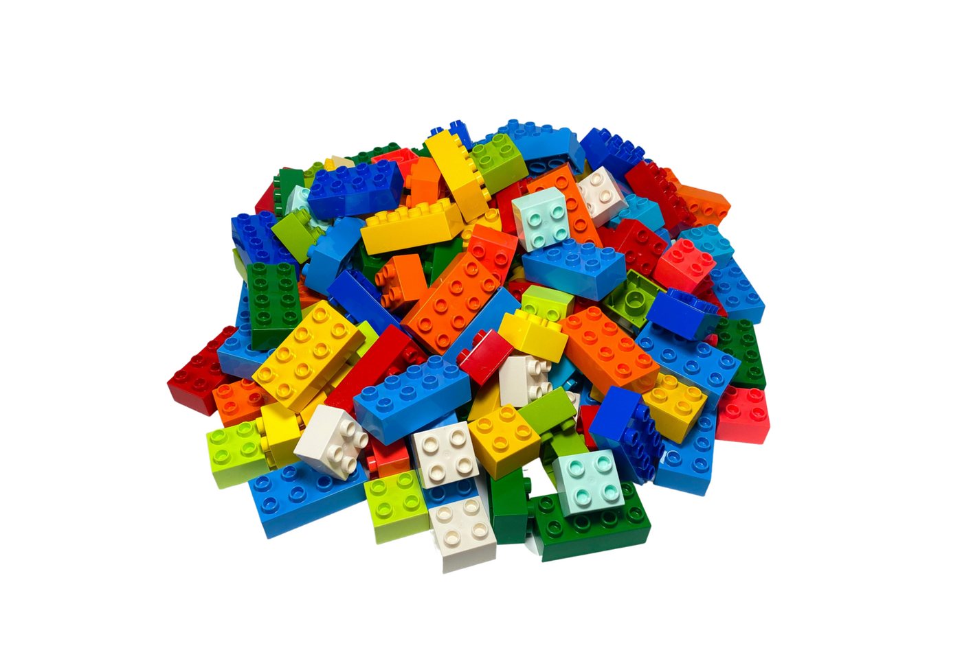 LEGO® Spielbausteine DUPLO® 30 2x4 und 100 2x2 Gemischt 3437 3011 130x Teil günstig online kaufen