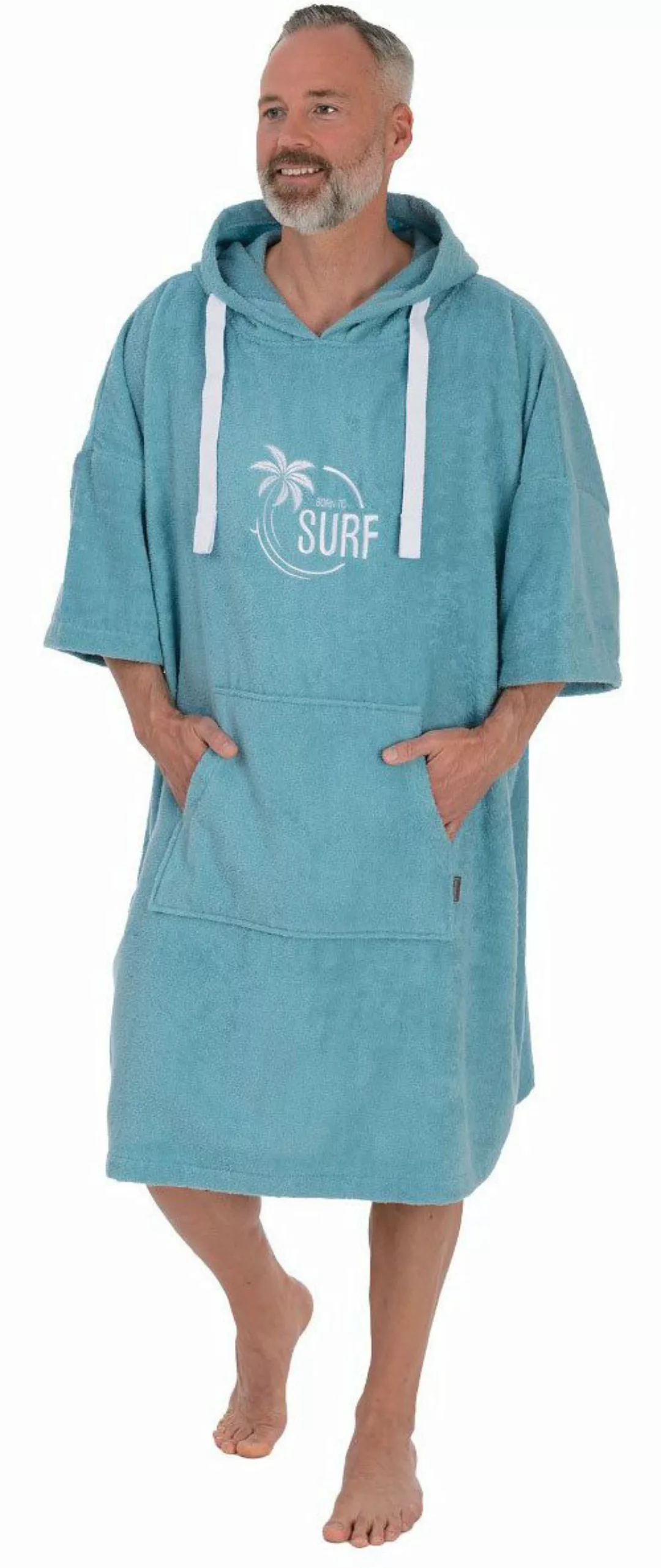 Wewo fashion Badeponcho 3030, Midilänge, Frottier, günstig online kaufen