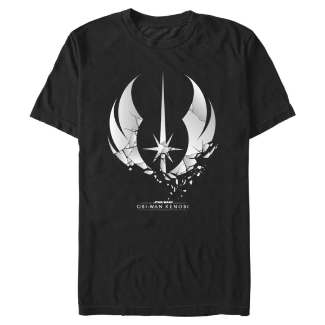 Star Wars - Obi-Wan Kenobi - Logo Shattered Jedi - Männer T-Shirt günstig online kaufen