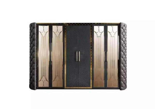 JVmoebel Kleiderschrank Kleiderschrank Schrank Chesterfield Designer Schrän günstig online kaufen