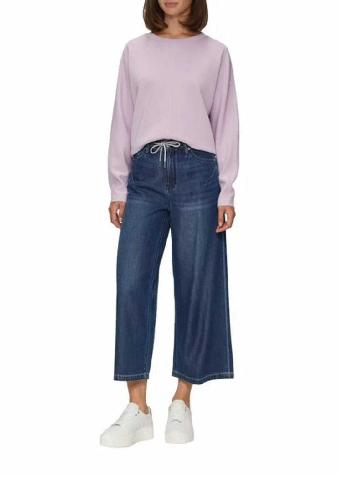 s.Oliver 7/8-Jeans Culotte-Jeans Suri / Regular Fit / Mid Rise / Wide Leg / günstig online kaufen