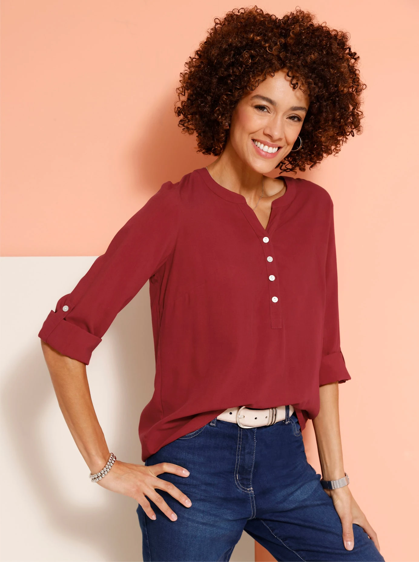 Classic Basics Schlupfbluse günstig online kaufen
