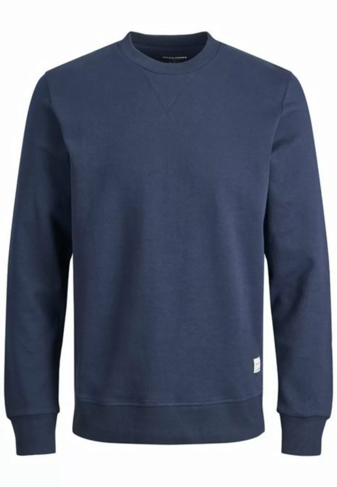 Jack & Jones Sweatshirt Basic Sweater Langarm Sweatshirt Rundhals Pullover günstig online kaufen