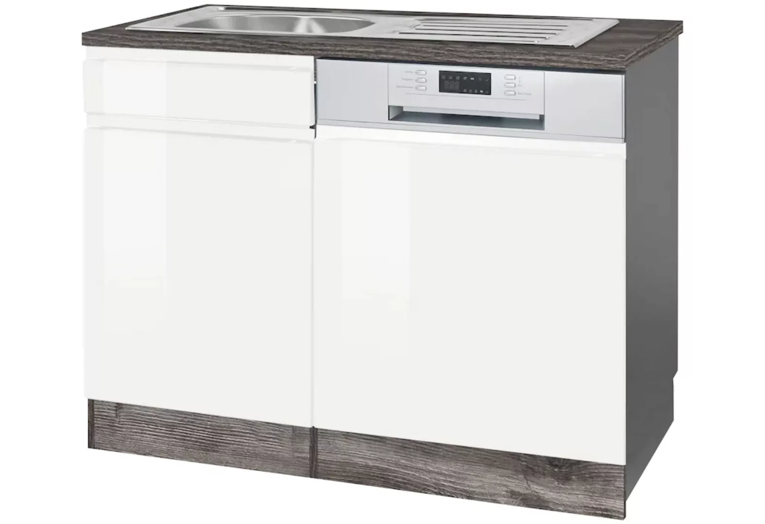 KOCHSTATION Spülenschrank "KS-Virginia", 110 cm breit, inklusive Einbauspül günstig online kaufen