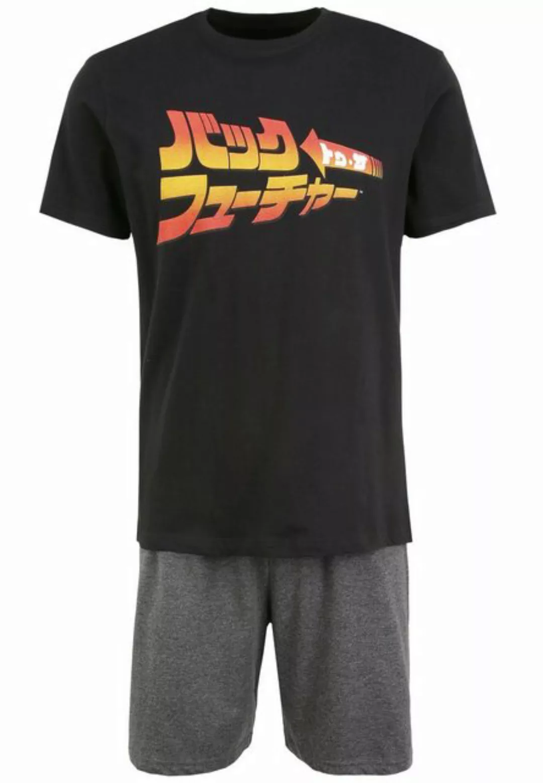 Recovered Loungepants Pyjama Lounge Set - Back to the Future Kanji Logo - B günstig online kaufen