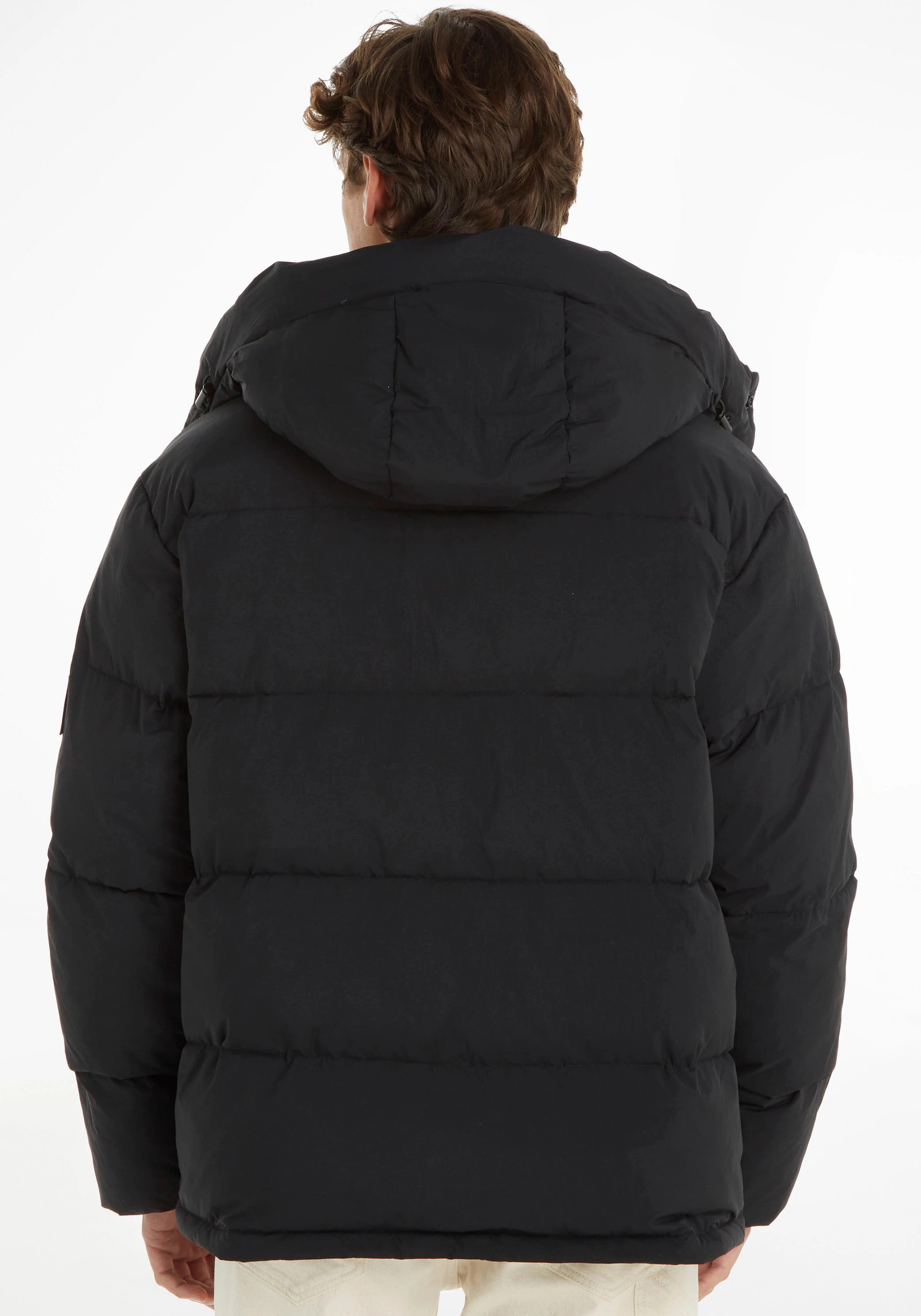 Calvin Klein Jeans Steppjacke "ESS NON DOWN RELAXED JACKET", mit Kapuze günstig online kaufen