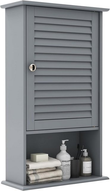 KOMFOTTEU Hängeschrank Badezimmerschrank 42 x 17 x 70 cm günstig online kaufen