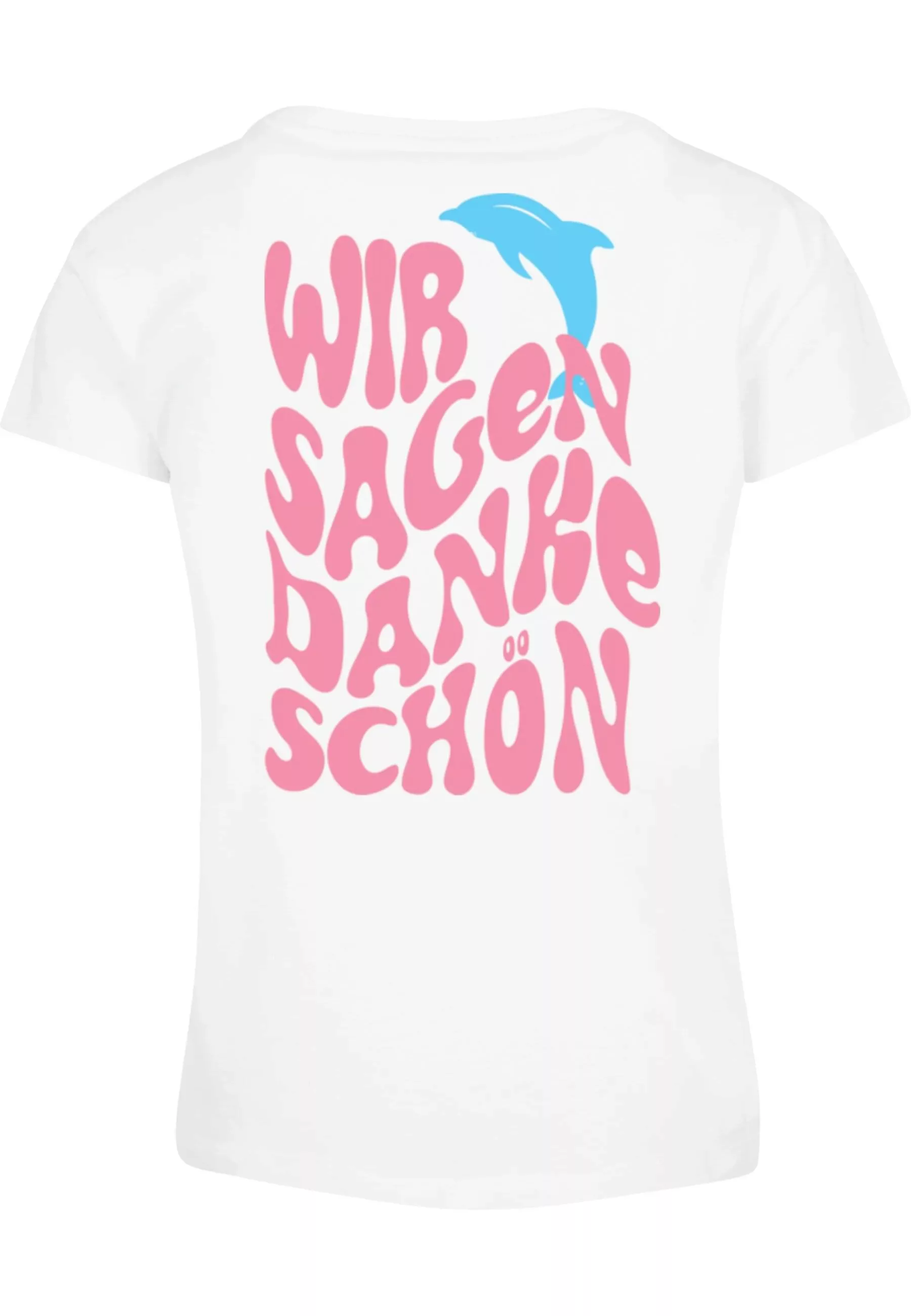 Merchcode T-Shirt "Merchcode Ladies Die Flippers - Wir Sagen Danke Schön T- günstig online kaufen