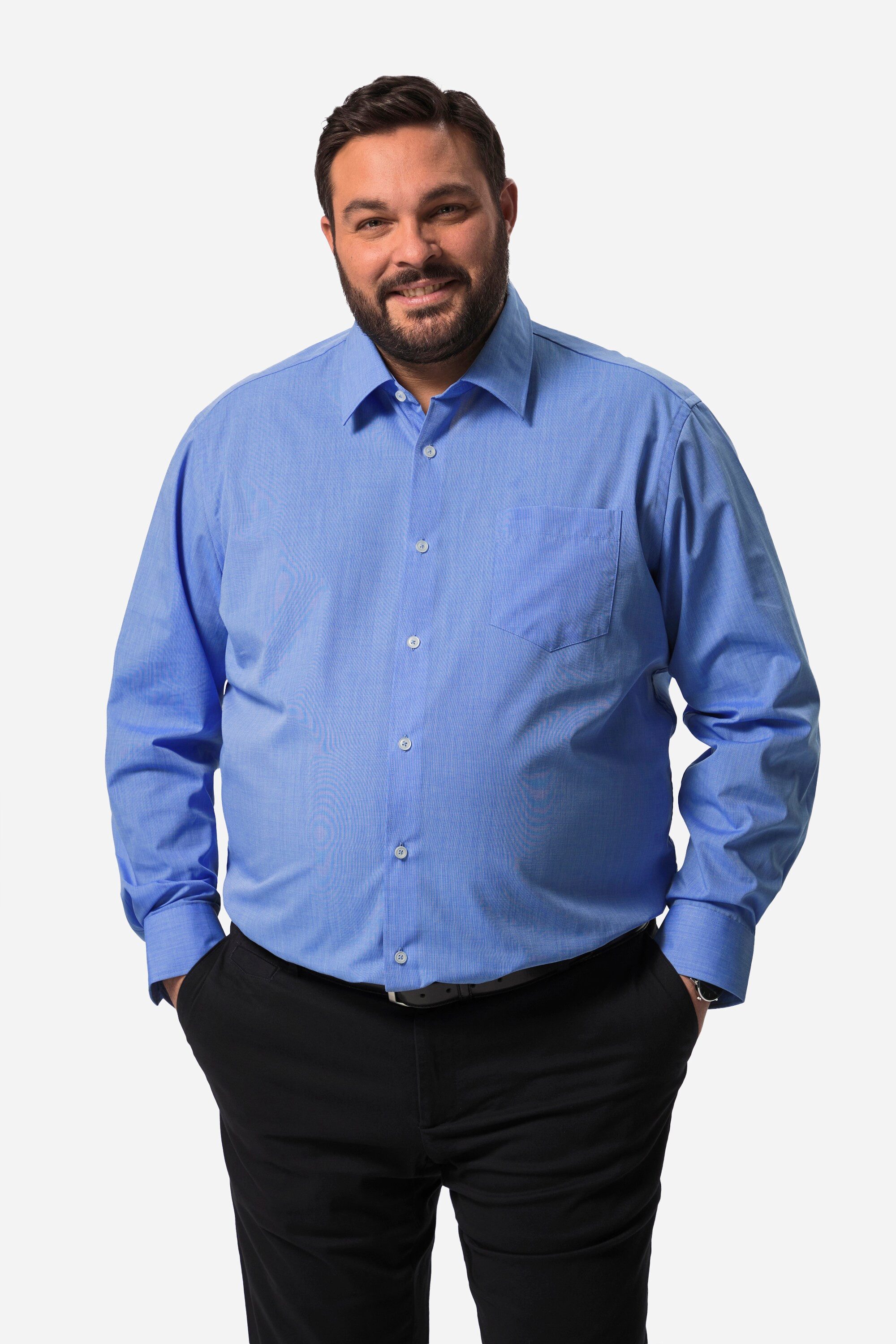 Men Plus Businesshemd Men+ Businesshemd Langarm günstig online kaufen