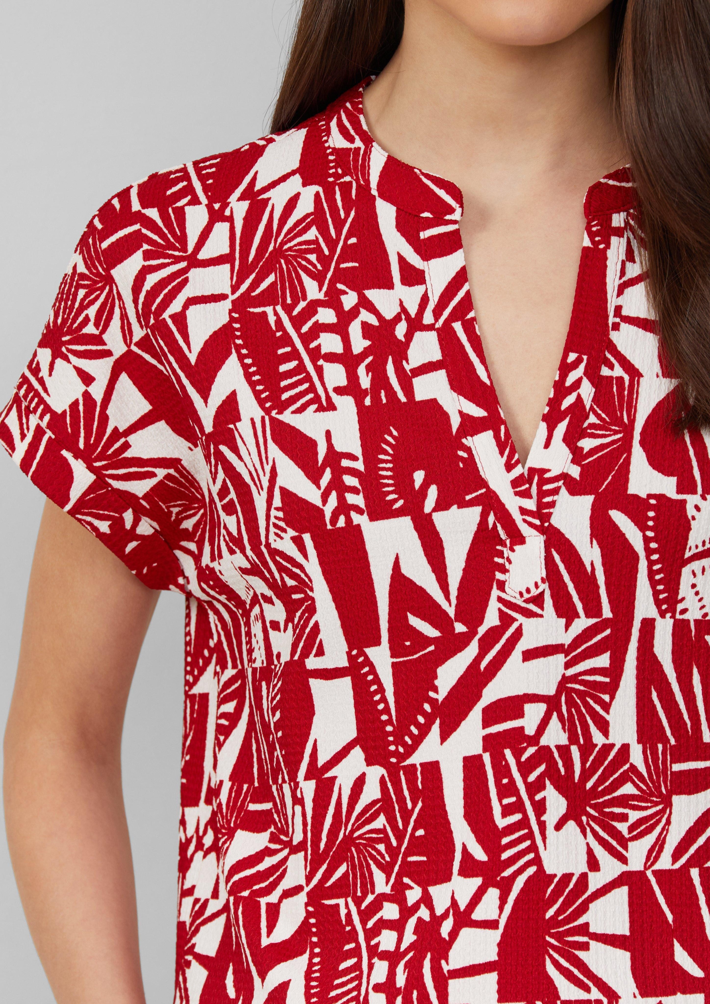 s.Oliver Shirttop Strukturiertes T-Shirt im Relaxed günstig online kaufen