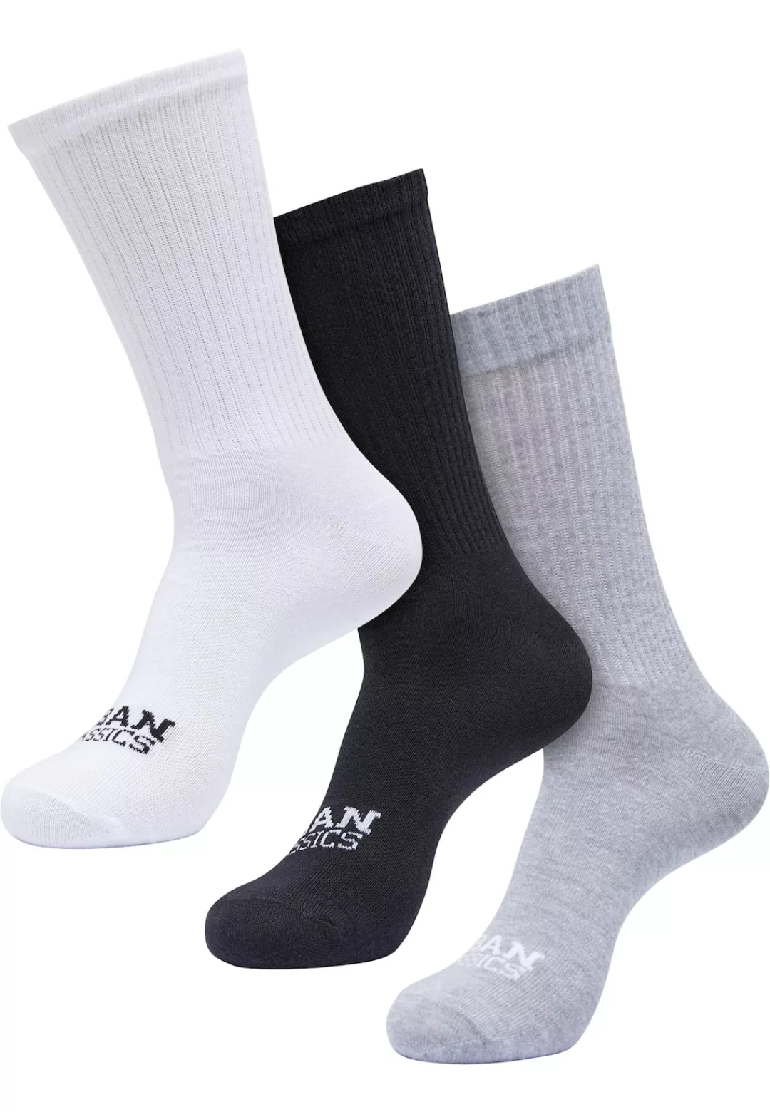 URBAN CLASSICS Basicsocken "Urban Classics Unisex Simple Flat Knit Socks 3- günstig online kaufen