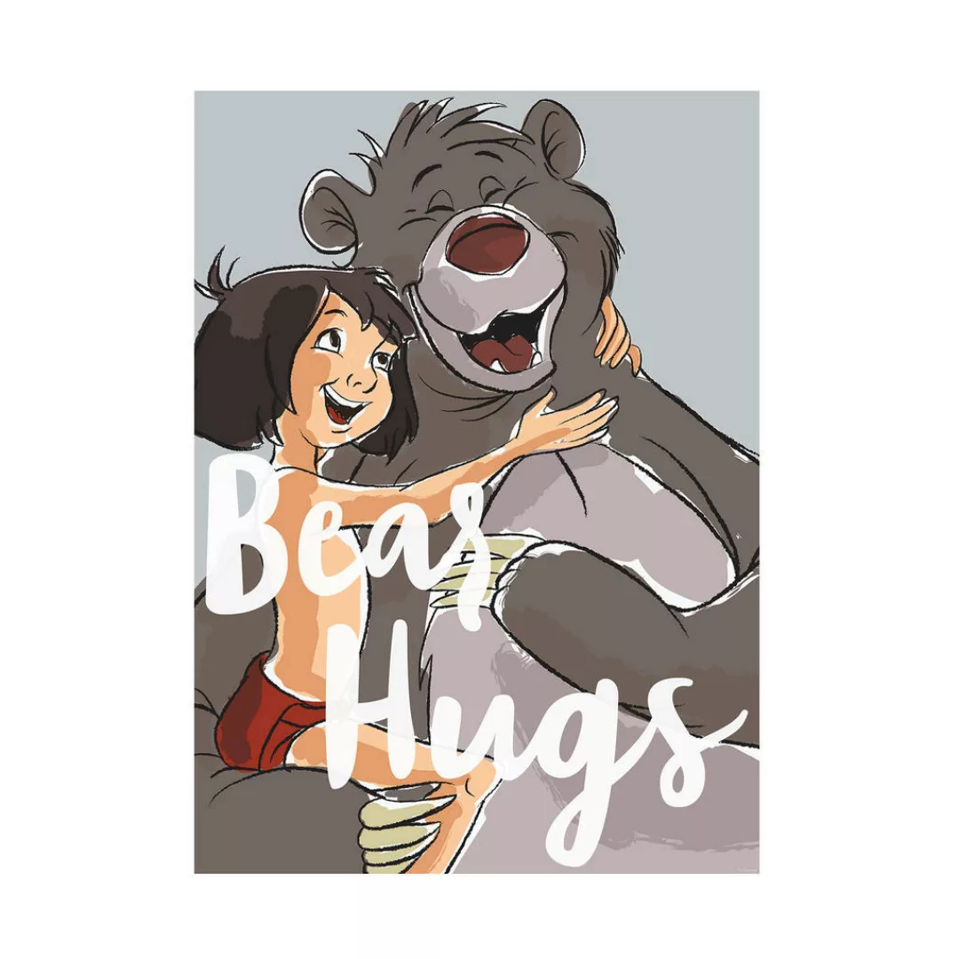 Komar Wandbild Bear Hug Disney B/L: ca. 30x40 cm günstig online kaufen
