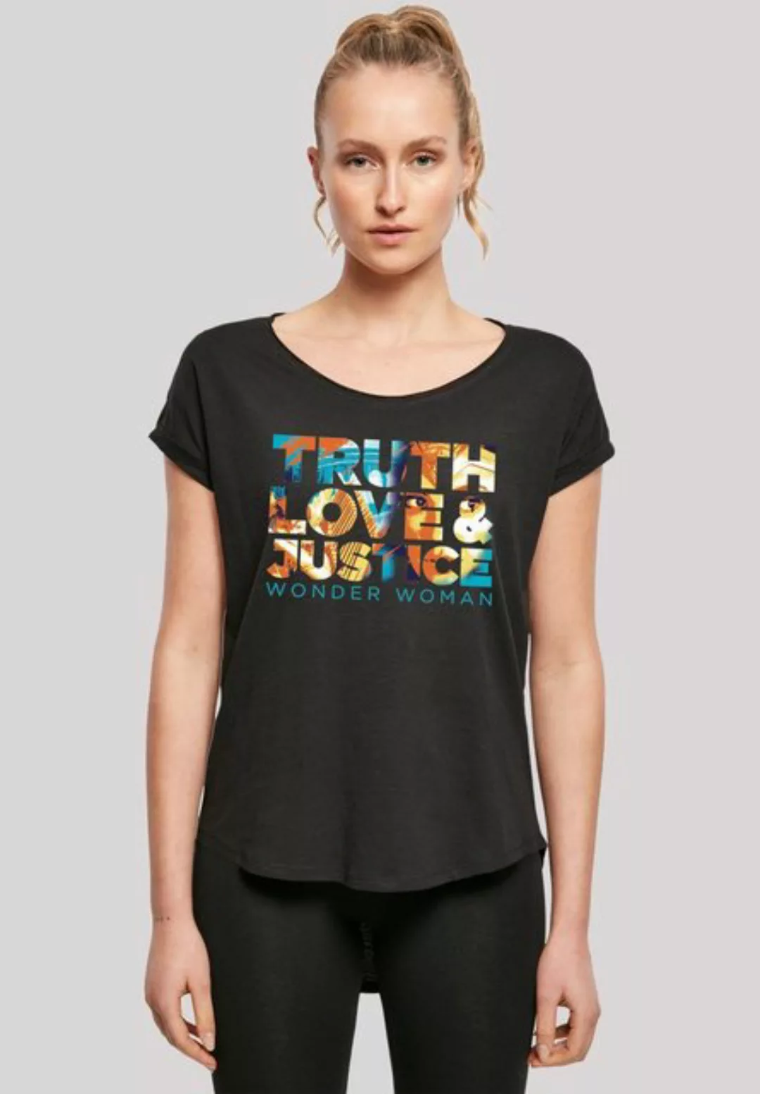 F4NT4STIC T-Shirt DC Comics Wonder Woman Diana Truth Love Justice Print günstig online kaufen