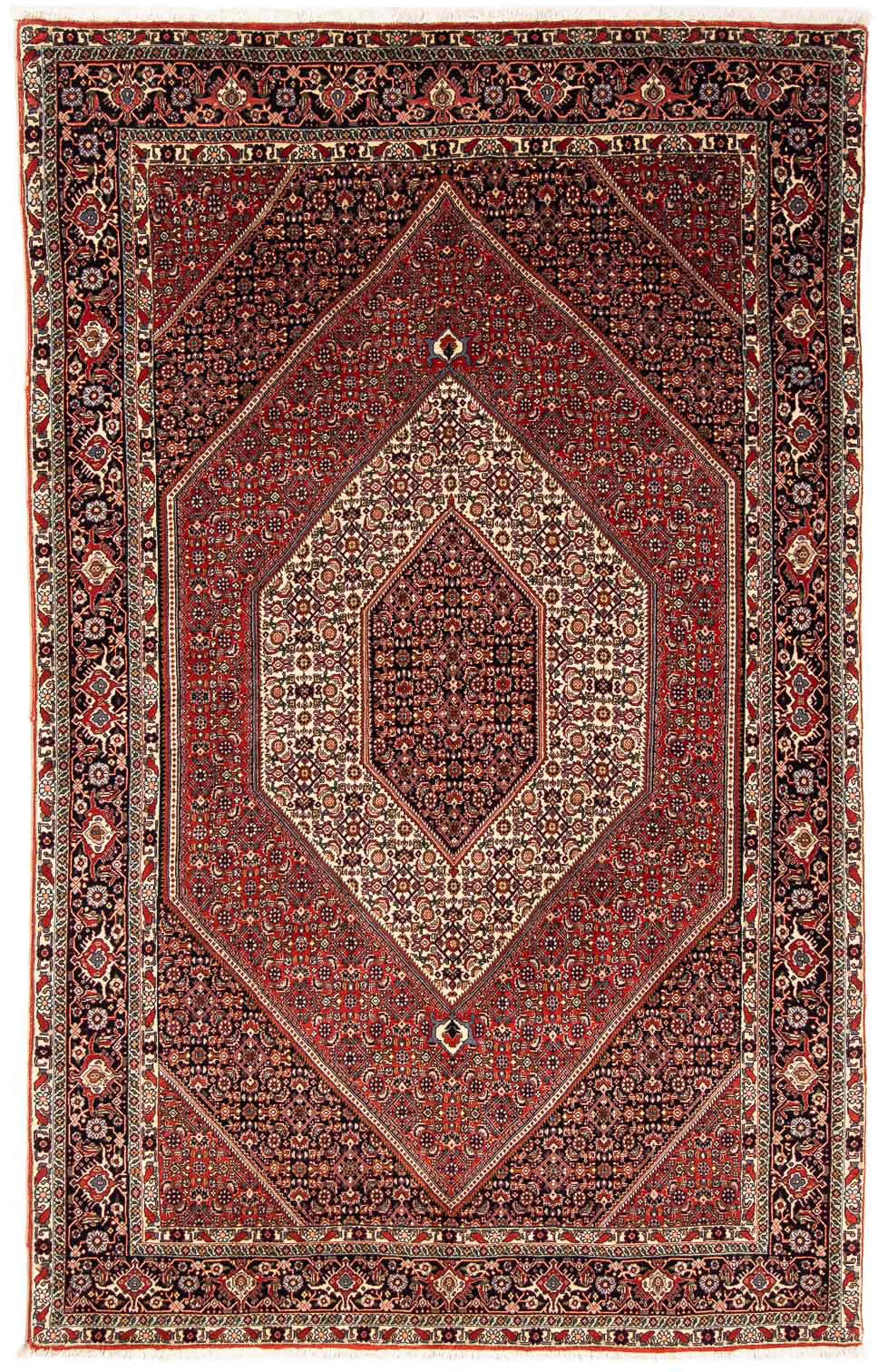 morgenland Orientteppich »Perser - Bidjar - 244 x 153 cm - dunkelrot«, rech günstig online kaufen