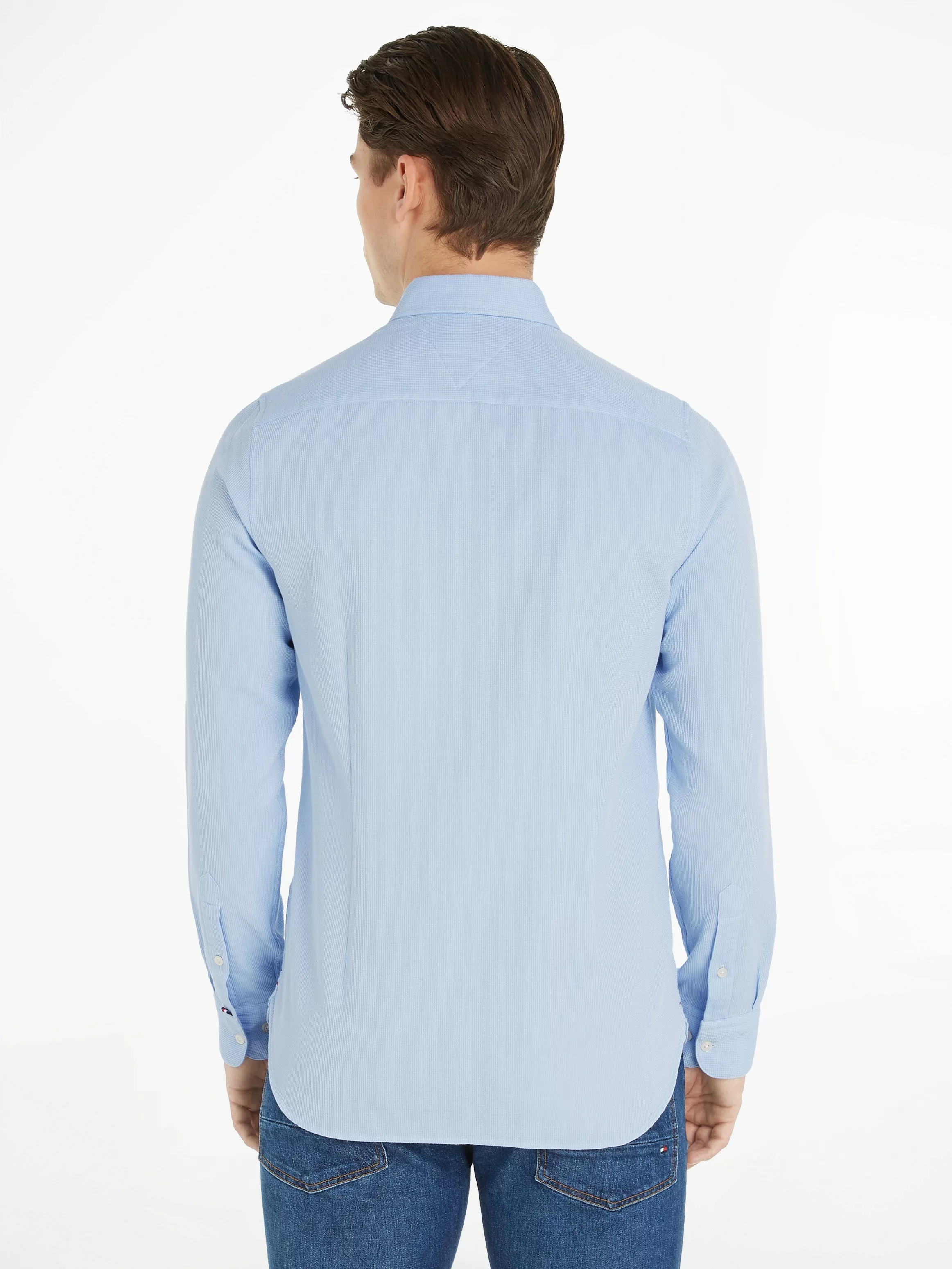 Tommy Hilfiger Langarmhemd BRUSHED DOBBY SF SHIRT günstig online kaufen
