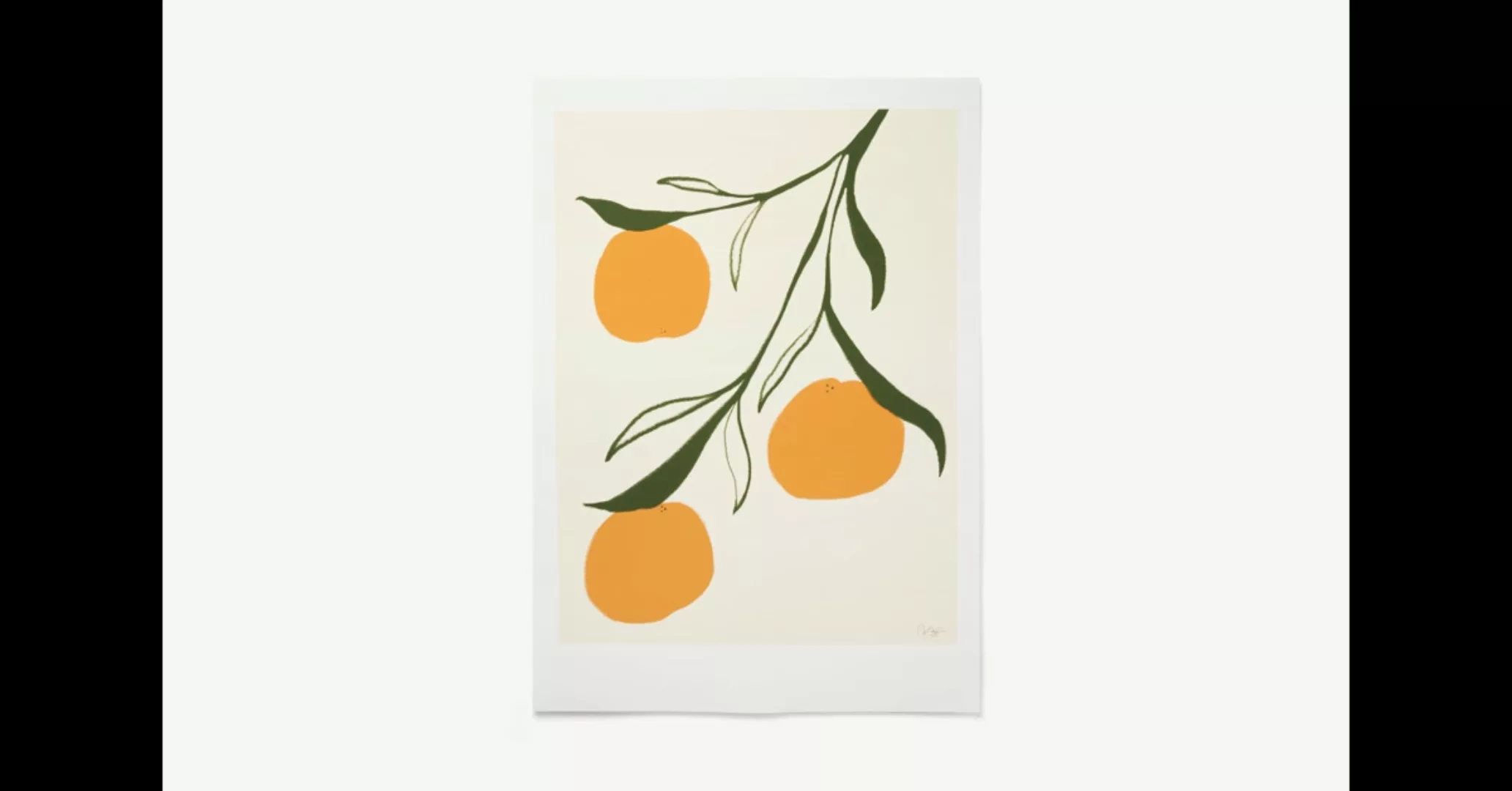 Orange von Anna Moerner (50 x 70 cm) - MADE.com günstig online kaufen