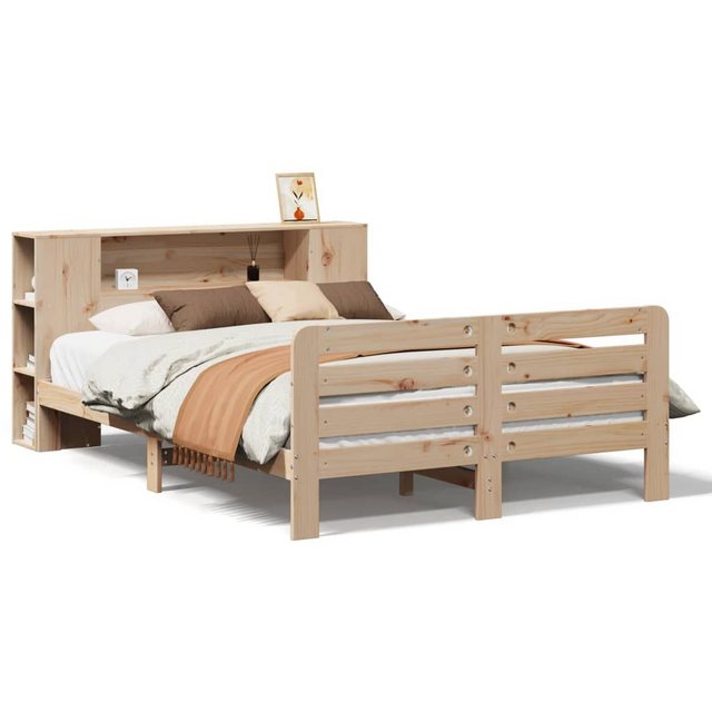 vidaXL Bett, Massivholzbett ohne Matratze 160x200 cm Kiefernholz günstig online kaufen