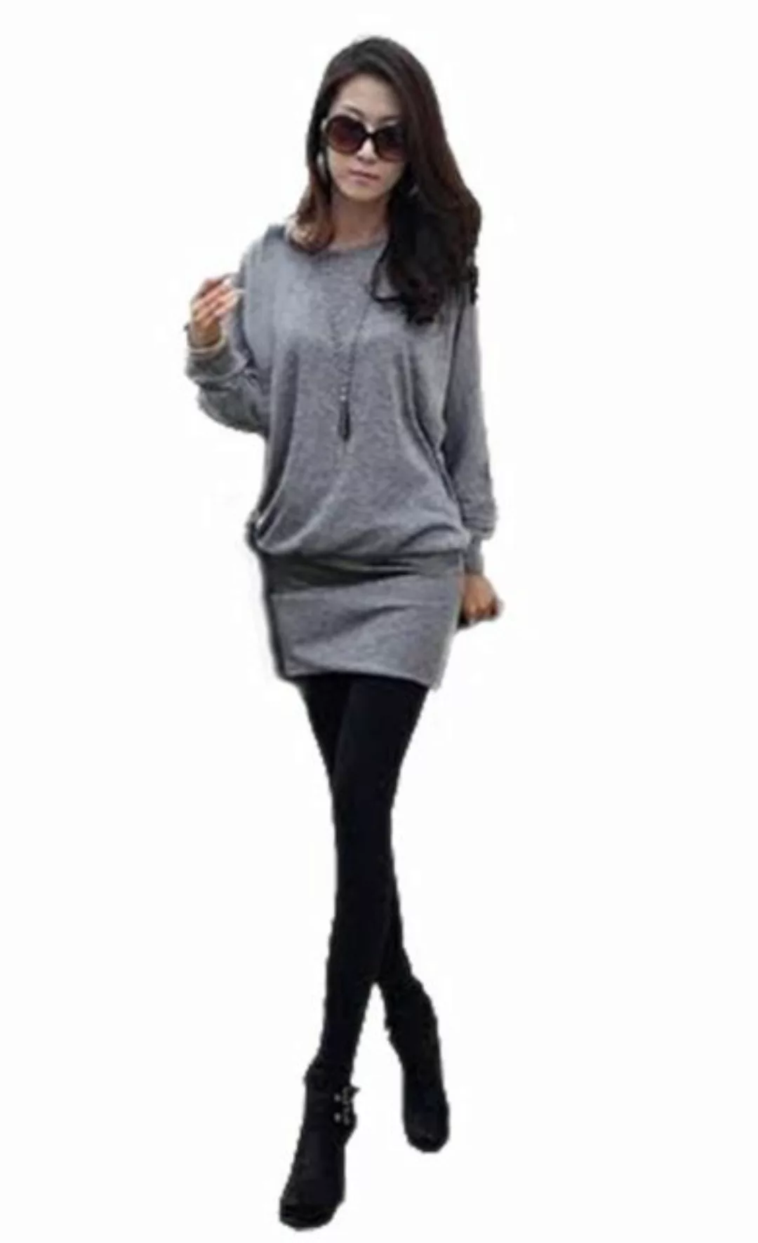 Mississhop Partykleid Damen Minikleid festlich Glitzer Kleid Pulli Tunika S günstig online kaufen