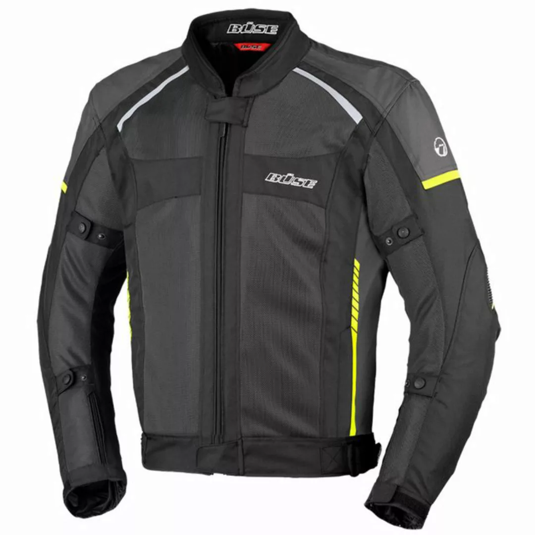 Büse Motorradjacke Büse Jacke Herren Santerno Schwarz günstig online kaufen