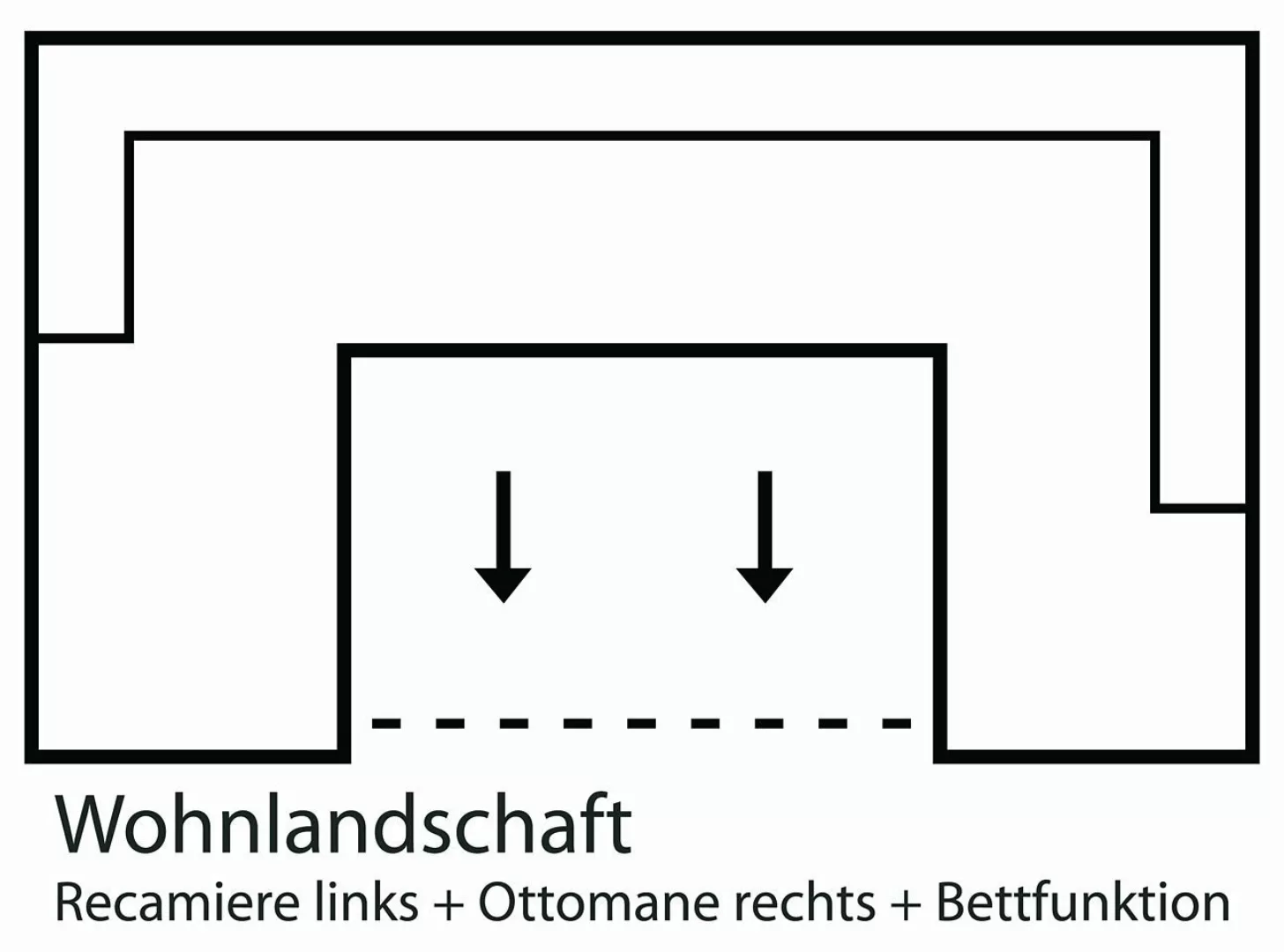 sit&more Wohnlandschaft "Palomino U-Form", wahlweise in XL oder XXL günstig online kaufen