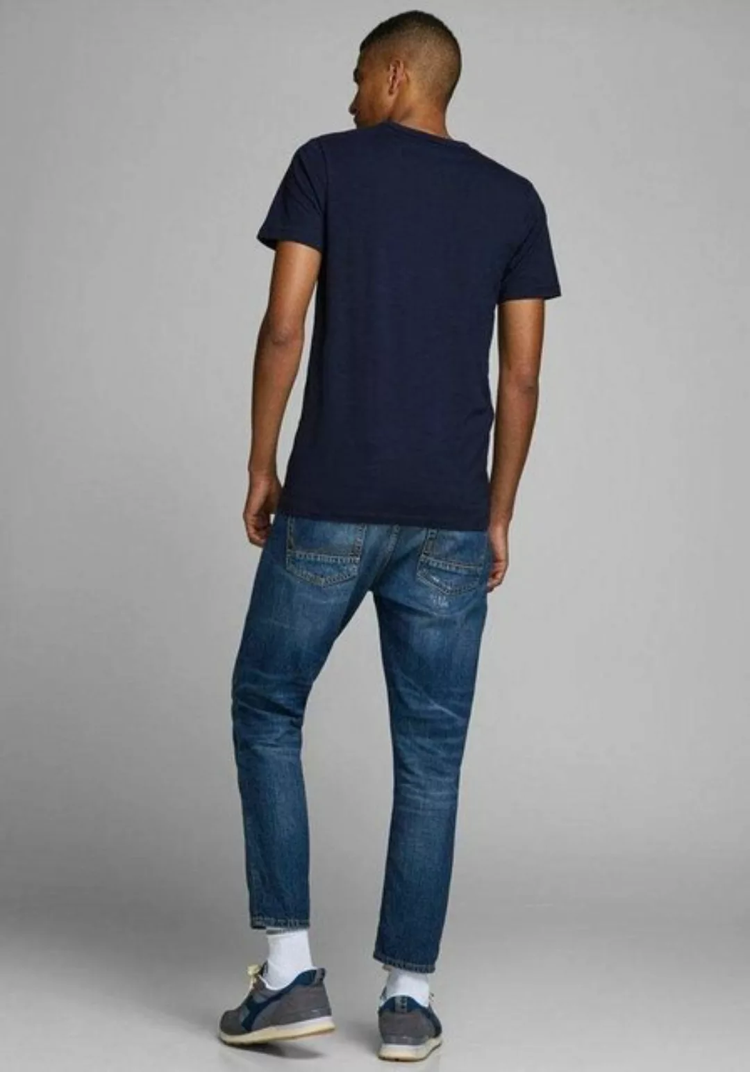 Jack & Jones  T-Shirt Shirt T-Shirt mit Rundhals JJEBASIC O-NECK TEE günstig online kaufen