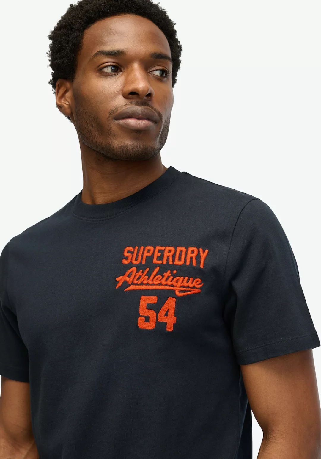 Superdry Kurzarmshirt EMBROIDER SUPERSTATE LOGO TEE günstig online kaufen