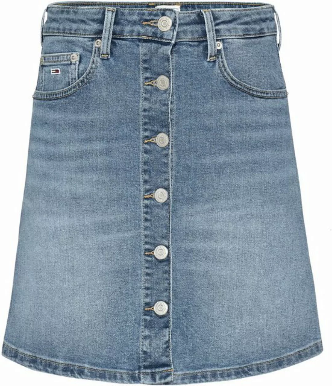 Tommy Jeans A-Linien-Rock ALINE SKIRT BH0130 Webrock im 5-Pocket-Style günstig online kaufen