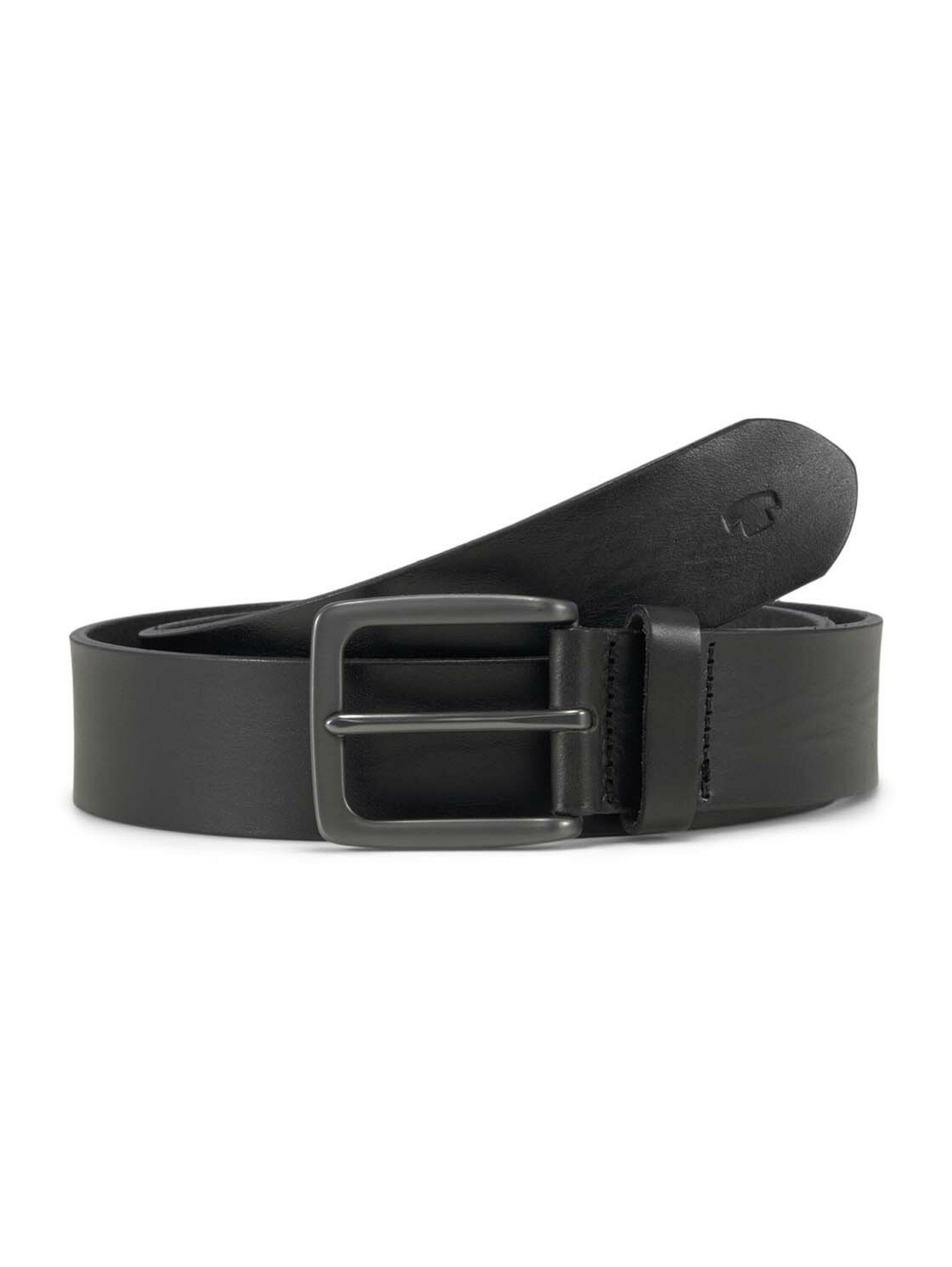 TOM TAILOR Ledergürtel "TTSCOTT", 3,5 cm breit, Herrengürtel, Jeans und Cas günstig online kaufen
