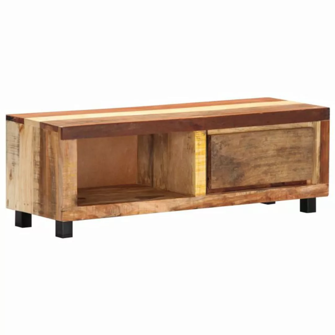 Tv-schrank 100x30x33 Cm Altholz Massiv günstig online kaufen