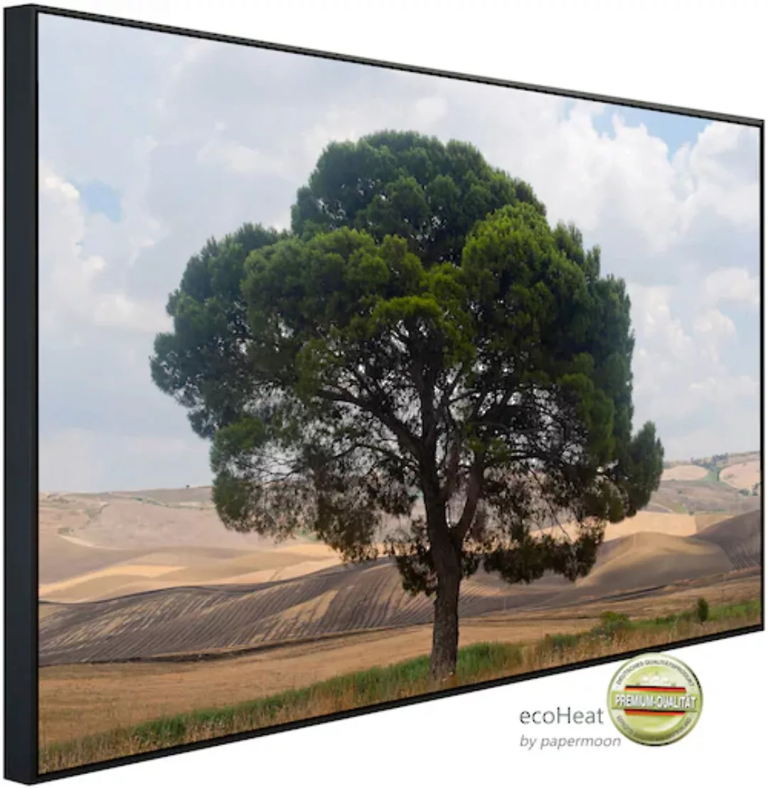 Papermoon Infrarotheizung »Baum in Landschaft«, sehr angenehme Strahlungswä günstig online kaufen