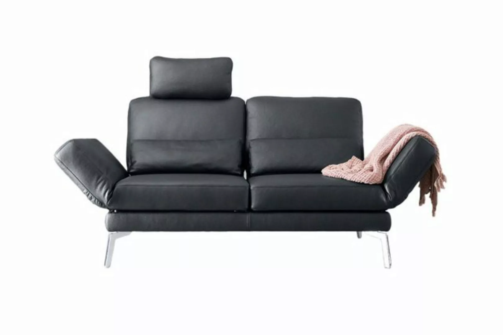 KAWOLA 2-Sitzer HURRICANE, Sofa Couch Relaxfunktion Leder verschiedene Farb günstig online kaufen