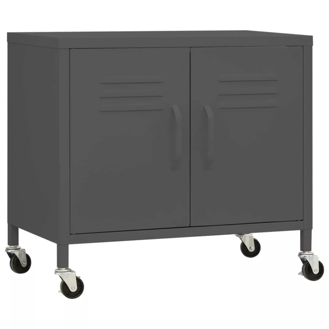 Lagerschrank Anthrazit 60x35x49 Cm Stahl günstig online kaufen