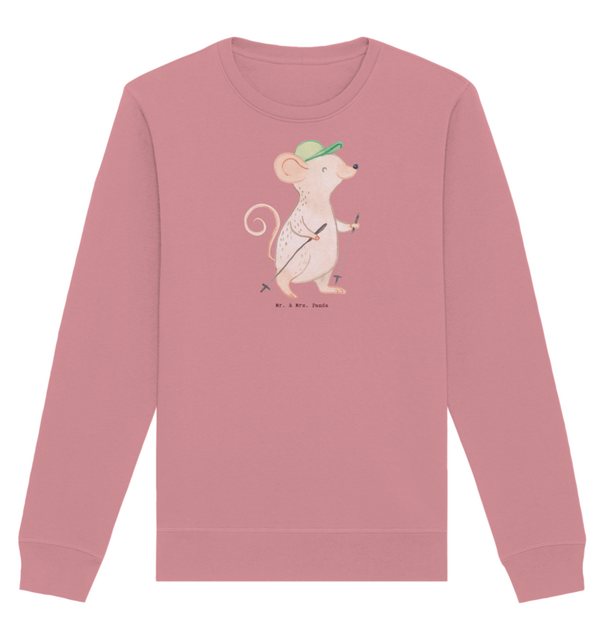 Mr. & Mrs. Panda Longpullover Größe L Maus Walking - Canyon Pink - Geschenk günstig online kaufen