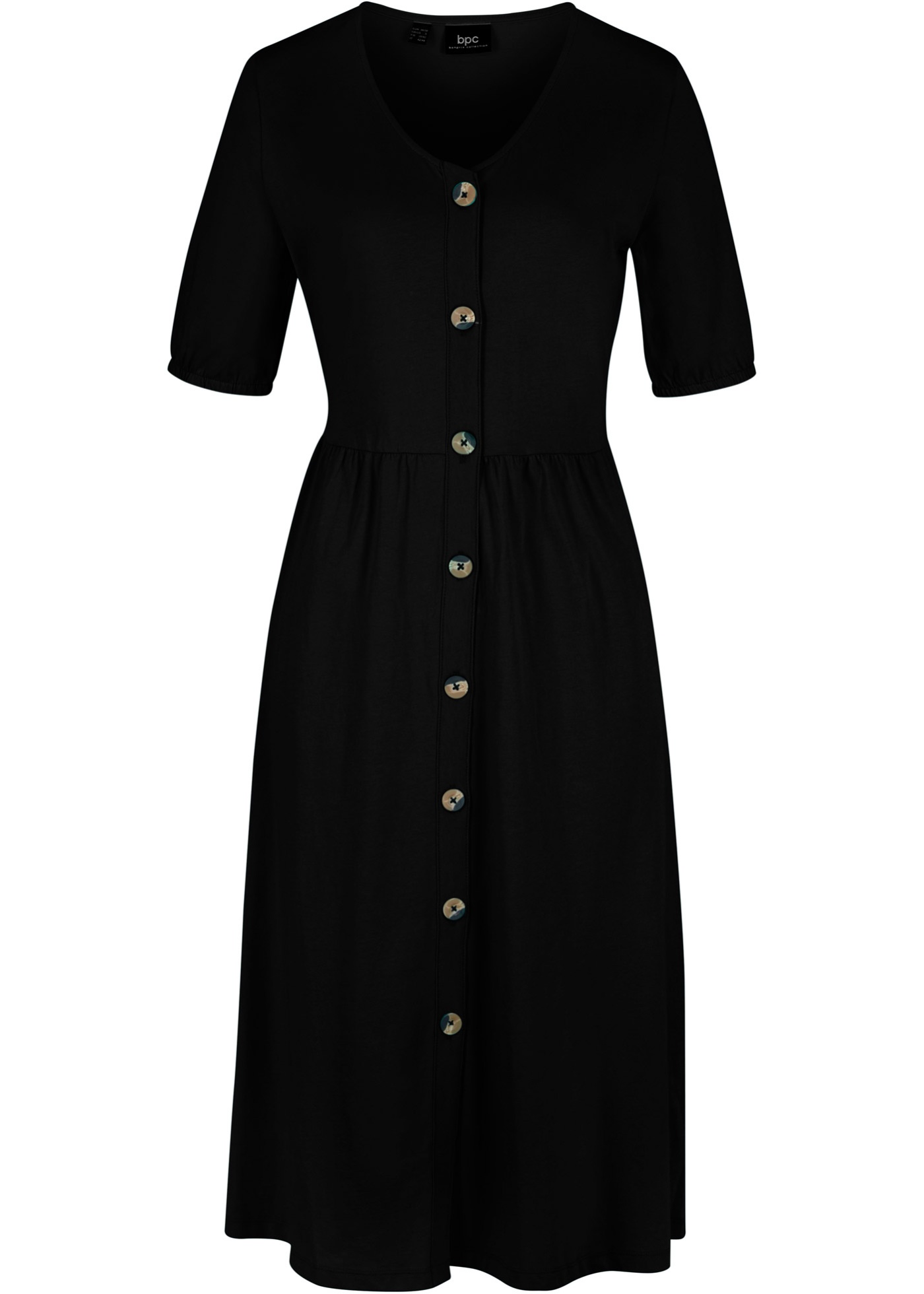 Baumwoll-Kleid mit Knopfleiste günstig online kaufen